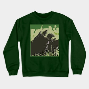 Camo Ferret Crewneck Sweatshirt